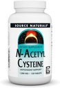 Source Naturals N-Acetyl Cysteine 산화 방지제 지원, 영양 건강 지원 보조 보충교재 * - 1000 mg -120 정제