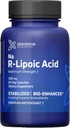 Geronova Research Bio-Enhanced R-Lipoic Acid, 300 mg 캡슐 - 2 개월 공급 - 향상된 흡수를 가진 안정화 R 알파 Lipoic Acid - R Lipoic Acid Supplement - 60 카운트