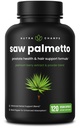 NutraChamps는 전립선 건강에 대한 Palmetto 보충을 보았다 [Extra 힘] 600mg 복합 추출물, Berry Powder & Herbs - 건강한 소변 주파수 지원, 120 캡슐