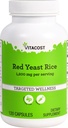 Vitacost 빨간 효모 밥 - 1200 mg - 120 채식 캡슐
