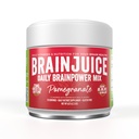 BrainJuice Nootropics 뇌 지원 보충교재, 에너지와 초점을 위한 글루텐 자유로운 분말, L Theanine, 알파 GPC, 비타민 B의 유기 녹차 추출물 카페인, 석류, 15의 서빙과 가진 음료 혼합