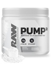 RAW Pump2 Pre Workout | 글리세롤 펌프 사전 운동 보충, 최고의 결과 또는 모든 운동 분말에 대한 쌍 펌프 보충 | 향상된 수분 공급 및 부스트 에너지 | 불확실 (20 인분)