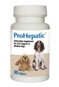 Prohepatic Liver 지원은 중간 큰 개를위한 보충 (30 정제)