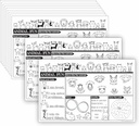 아이들을 위한 대량 활동 Placemats를 위한 동물 착색 페이지 심한 모터 기술, 정밀한 모터 기술, 시각적인 모터 기술, 뇌 틈 활동, 아이를 위한 ADHD 공구, Autism 학습 물자