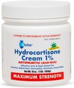 지구 Hydrocortisone 최대 힘 크림 1% w/Aloe, 16 oz, 적색, 팽윤, 가려움, 돌진, 벌레/Mosquito 조금, Eczema, 치질 & 더, 16 oz 단지를 위한 반대로 Itch 크림