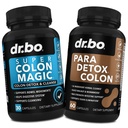 Colon Cleanser Detox & Body Cleanse - Probiotic & Intestinal Guard Cleanser와 15 Day Colon Cleanse 알약 - Intestinal Stomach Bloating Gut Loss 지원을위한 Poop Bowel 운동 보충제