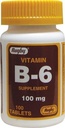 럭비 비타민 B-6 정제, 100mg, 100ct (3 팩)