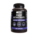 순수한 본래 성분 DMAE Bitartrate (365의 캡슐) 마그네슘 또는 밥 충전물 없음, 확인되는 항상 순수한, 실험실
