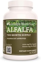 Remedy의 영양 Alfalfa - 1,000 mg, 60 Vegan 캡슐 초본 다이어트 보충 - 2 개월 공급