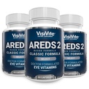 AREDS 2 Macular Support에 대한 눈 비타민 선택 - Zeaxanthin Plus Lutein Macular Supplement와 눈을위한 비타민 - 프리미엄 Macular Health Formula - 아이 보충제 - 60 캡슐 - (Pack of 3)