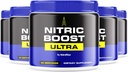 (5 팩) Nitric Boost Ultra - 항아리의 프리미엄 일일 분말 혼합, 에너지 유지, 지원 자연 순환을 유지, 당신은 Going 유지, 공식 리뷰 (150 서빙)