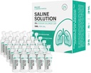 BASE LABORATORIES 3% Nebulizer 기계 용 사선 솔루션 | 흡입 및 Nasal 관개 용 사선 솔루션 | 높은 3% 농도 l 25 바이알 5ml 단위 복용량