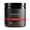 Valerian Root Capsules - Ultra High Potency 4 : 1 추출물 - 고농도 - 제 3 파트 랩 테스트 - 120 캡슐