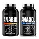 Nutrex 연구 Anabol Ripped & 야간 PM 근육 빌더 및 Shredding 결합