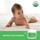 Hyland의 Baby Organic Chest Rub, Soothe 및 Comfort, Organic Lavender, Peppermint 및 Chamomile Flower Oil, Safe 및 Gentle, Dermatologist Tested, 1.76 Oz, Infant (Pack of 2)
