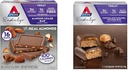 Atkins Endulge Almond Craze Bar 16 Count & Chocolate Caramel Mousse Bar 5 Count, Keto Friendly, 낮은 설탕