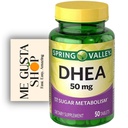 스프링 밸리 DHEA 정제, 50 mg, 50 카운트는 알약 주최자를 포함합니다