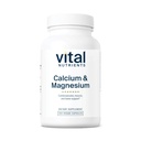 Vital Nutrients 칼슘 및 마그네슘 | 마그네슘과의 채식 칼슘 보충 | 지원 뼈 힘, 근육, 심장 건강 * | 글루텐, 낙농장, 콩 무료 | 비 GMO | 100 캡슐