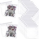 알약 주머니 부대에 의하여 지퍼로 잠긴 알약 주머니 재사용할 수 있는 알약 Baggies 명확한 플라스틱 알약 부대 자동 바다표범 어업 여행 약 주최자 저장을 가진 상승 자물쇠를 위한 Cod 간유, 알약 및 작은 품목 (36 조각)