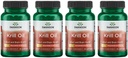 Swanson EFAs- Krill Oil - 최대 강도 - 1g, 30 Softgels (4 팩)