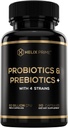 여자 또는 남자 Probiotics 60BN CFU Lactobacillus Acidophilus Bifidobacterium Lactis에 대한 Probiotics 및 Prebiotics