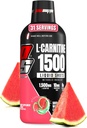 PROSUPPS L-Carnitine 액체 1500, 남성 및 여성을위한 Stimulant-Free 액체 샷 - 에너지, 성능 및 근육 회복을위한 깨끗한 사전 운동 음료 - 설탕 없음, 캐비넷 없음 - 31 서빙, 수박 캔디