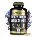 Turkesterone & Ecdysterone – 자연적인 테스토스테론 지원, 2-in-1 95% beta Ecdysterone를 가진 남자 & 여자를 위한 높은 힘 Turkesterone 보충교재 - 힘, 에너지 및 활력 - 180 캡슐