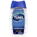 TUMS Ultra Strength Chewable Antacid Tablets for Heartburn Relief, Peppermint - 72 카운트