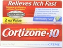 Cortizone-10 치유 알로에 최대 힘, 2개 oz를 가진 반대로 Itch Creme