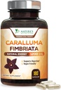 순수한 Caralluma Fimbriata 추출물 높게 집중된 1200mg - 자연적인 Caralluma Fimbriata 캡슐 내구시간 지원, 남자 & 여자를 위한 제일 Vegan 보충교재, 비 GMO - 180의 캡슐