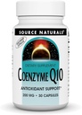 Source Naturals Coenzyme Q10, 에너지 생산, 심장 기능 지원, 산화 방지 보호 및 건강한 Gums, 200 mg - 30 채식 캡슐에 대한 산화 방지제 지원 *