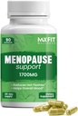 Menopause는 여자를 위해 보충합니다 - 뜨거운 섬광을 위한 자연적인 기복. 밤 땀, 체중 감량 및 무드 스윙 - 호르몬 균형 & Perimenopause 지원 - Menopause 여성을위한 핫 플래시 릴리프, 90 캡슐