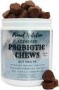 개를위한 Primal 영양 Probiotics - Gut Flora, Digestive Health, Diarrhea & Bowel Support를위한 소화 효소 - 애완 동물 면역 체계를 위한 개 보충교재 연약한 Chew - 닭