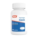 럭비는 에너지, 순환 및 대사 지원을 위한 성인을 위한 Niacin 1000mg 규정식 보충교재, 100개의 Captabs (1의 포장)를 지원합니다