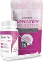 NutraBlast Boric Acid Vaginal Suppositories 600mg 번들, 30 Suppositories & 15 Applicators - Feminine Care - 미국에서 제작