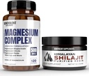 5 최고의 형태 및 Himalayan Shilajit 수지와 마그네슘 복합물 - 500mg 마그네슘 글리세라이드, 산화물, 타우레이트, 킬레이트, 마그네슘 시트레이트의 4 개월 공급 - 85 + 에너지에 대한 Trace Minerals