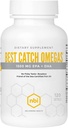 NBI 최고의 캐치 오메가 고 효능 오메가-3 | EPA + DHA for Heart, Brain Support | Best Absorption | 지속가능한 Sourced | Burpless Formula | Natural Lemon Scent | 120 소프트젤 캡슐