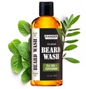 Leven Rose Beard Wash 샴푸 Ranger Grooming Co, Sulfate Free Natural Beard Cleanser & 컨디셔너 for Men, Tea Tree & Peppermint for Growth & thickening, Paraben Free 4 oz