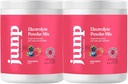JUNP Electrolytes Powder No Sugar No Carbs - 와일드 베리 과일 맛 음료 혼합 - 칼륨 & 소금 Electrolyte Hydration Powder Zero Calorie Sugar Free Electrolyte Powder, Keto Friendly, 180 서빙
