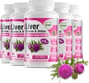GreeNatr Liver Cleanse Detox & Repair Formula – 우유 이틀, Berberine, Ginger, Beet Root, Dandelion Root, Artichoke Extract, Chanca Piedra for Optimal Liver Health Support (6 병)