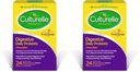 Culturelle 소화 건강 매일 Probiotic-Chewables, 남자 & 여자를 위한 프로바이오틱스, 임상적으로 장식된 Probiotic-Strain, 10 억 CFUs, 지원 Occasional Diarrhea, 가스, bloating, 24 조사 (2의 포장)