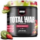 REDCON1 Total War Pre Workout, Strawberry Kiwi - L Citrulline, Malic Acid, 여성 및 남성을위한 Green Tea Leaf Extract - 3.2g Beta Alanine 배출 감소 (30 서빙)