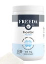 FREEDA Pure Myo-Inositol 파우더 - 호르몬, 계류 및 세포 건강을위한 비타민 B8 - 불임, 초점, 에너지 및 신경 시스템 기능 지원 - Kosher, Vegan, Non-GMO, 글루텐 프리 (16 oz)