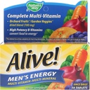 자연의 길 살아! 남자의 에너지 완전한 Multivitamin, 높은 힘 B 비타민, 50의 정제