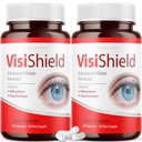 (2 팩) Visishield Eyes 보충교재 약 비타민 (120의 캡슐)를 위한 진보된 시각 공식