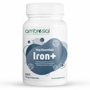 1-120 캡슐의 Ambrosial Iron+ 25mg 팩