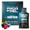 Frog 연료 힘 일정한 단백질 탄, 15g 단백질 Nano-Hydrolyzed 잔디에 의하여 융합되는 교원질, 포스트 운동, 글루텐 자유로운, 지방 & 설탕 자유로운, 22 아미노산, 0개의 Carbs, 베리, 1개 oz 소포, 24 팩