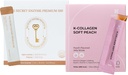 Secret Enzyme Premium 100 (50 스틱) & K-Collagen Soft Peach Collagen Jelly (30 스틱) 소화 건강, 피부 건강
