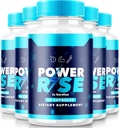 (5 팩) 남자를 위한 힘 상승, 남자 알약을 위한 공식적인 PowerRise, 최고 성과를 위한 모든 자연적인 남성 지원 및 전반적인 건강, 우수한 힘 Riser En Capsulas Pastillas 검토 (300의 캡슐)