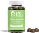Baby Blues Green Goddess Gummies, 60 카운트 다이어트 보충, 식물 기반, 거미 양식